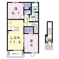 グリンヴィラ　青木の物件間取画像